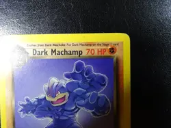 Dark Machamp - 27/82 - Pokemon Team Rocket Unlimited Rare Card WOTC MP - Image 3