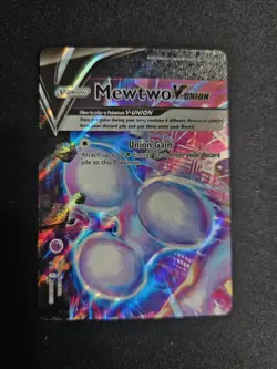 Mewtwo V-Union SWSH159-SWSH162 Black Star Promo Set of 4 - Pokemon TCG Cards - Image 3