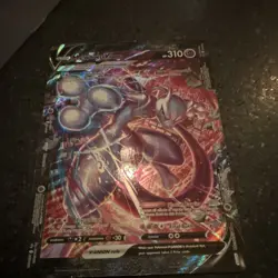 Pokemon Mewtwo V-Union Oversized Promo Full Art Holo Sword & Shield 310 HP Card - Image 1