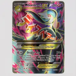 Pokemon M Gardevoir EX 112/114 Steam Seige Full Art Holo Ultra Rare Card LP/MP - Image 1