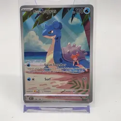 Pokemon Misty's Lapras 194/182 Destined Rivals Full Art Rare Holo Card - Image 1