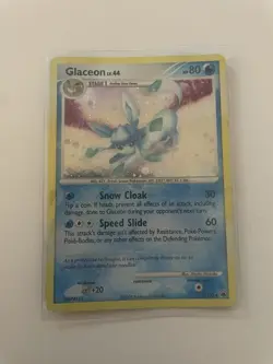 Pokemon Glaceon Majestic Dawn 5/100 Holo Rare English Card 2008 - Image 1