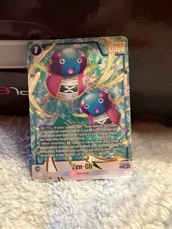 Zen-Oh FB09-031 Alternate Art Dual Evolution Dragon Ball Card English Fusion - Image 1