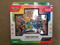 Pokemon TCG First Partner Illustration Collection Series 1 New Sealed + 16 cards - Image 1