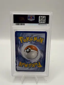 2016 POKEMON XY FATES COLLIDE #125/124 ALAKAZAM EX SECRET RARE PSA 1 - Image 2