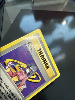 Pokemon TCG Sabrina Trainer Gym Challenge 110/132 Bend - Image 3