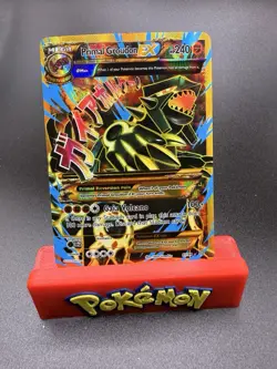 Pokemon Primal Groudon EX Shiny Full Art Holo Card XY Ancient Origins 97/98 MP - Image 1