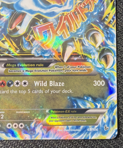 Pokemon TCG XY Flashfire Mega Charizard X EX 69/106 2014 Near Mint *Gradable* - Image 4