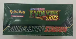 Pokemon TCG Sword & Shield Evolving Skies Build & Battle Stadium Box SEALED - Image 2
