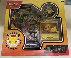 Pokemon TCG Pokemon Day 2026 Collection Box Special Edition Pikachu Promo x5 - Image 1