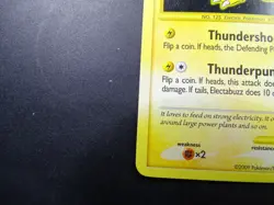 Electabuzz 128/127 Secret Rare Platinum Holo - 2009 Pokemon TCG Card MP - Image 5