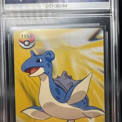 Pokemon CHARIZARD and LAPRAS Pocket Monsters Holo Prism Vending Sticker #1163 - Image 5