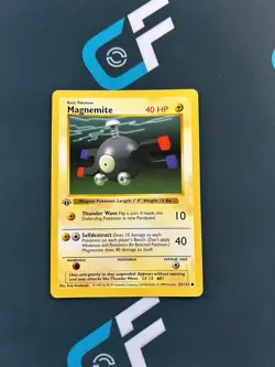 Magnemite 053/102 1sr Edition Base Set (Shadowless) Pokemon TCG - Image 1