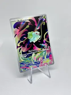 Pokemon Bulbasaur 133/132 Me01: Mega Evolution Full Art Holo Rare - Image 2