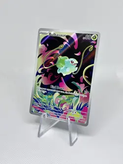 Pokemon Bulbasaur 133/132 Me01: Mega Evolution Full Art Holo Rare - Image 3