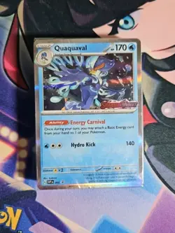 Factory Sealed 2023 Pokemon Build and Battle Decks Scarlet & Violet Quaquaval - Image 1