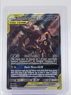 UMBREON & DARKRAI GX 2020 POKEMON S&M BLACK STAR PROMO #SM241 Q1882 - Image 1