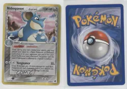 Nidoqueen Pokemon EX Dragon Frontiers #7 2006 - Image 3