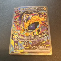 Pokemon Iron Hands ex 154/131 Special Illustration Rare Full Art Holo Card - Image 1