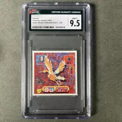 Fearow- 1997 Pokemon Amada Japanese Hyper Sticker Collection - CGC 9.5 Mint + - Image 2