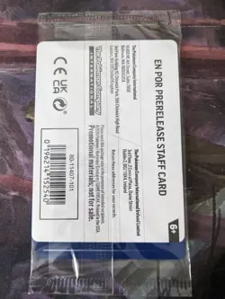 Pokemon TCG Perfect Order - Staff Promo Sealed (Set of 4) - Image 2