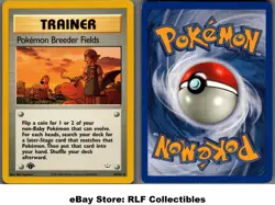 2001 Pokemon, Neo Revelation, #62/64 Pokemon Breeder Fields, 1st Edition, UC - Image 1