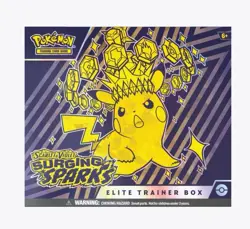 POKEMON TCG SCARLET VIOLET SURGING SPARKS ETB ELITE TRAINER BOX FACTORY SEALED C - Image 1