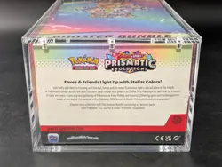 Pokemon SV8.5 Prismatic Evolutions Sealed Booster Bundle Display W/Acrylic Case - Image 3