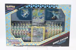 Pokemon TCG: Crown Zenith Shiny Zacian Premium Figure Collection 2023 SEALED - Image 1