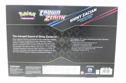 Pokemon TCG: Crown Zenith Shiny Zacian Premium Figure Collection 2023 SEALED - Image 2