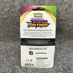 ✅POKEMON VIVID VOLTAGE Sword and Shield CHECKLANE BOOSTER Blister Pack w/PROMOS 820650806582 - Image 2