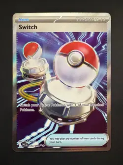 Switch 123/094 Pokemon Phantasmal Flames Ultra Rare Near Mint (NM) 2025 - Image 1