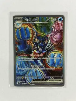 Pokemon Palafin EX Full Art Holo Special Illustration Rare Sv Prismatic 151/131 - Image 1