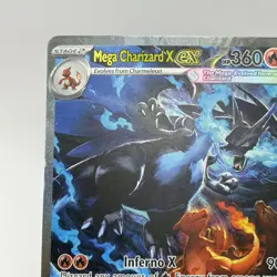 Pokemon Mega Charizard X ex SIR 125/094 - Phantasmal Flames Excellent ENGLISH - Image 2