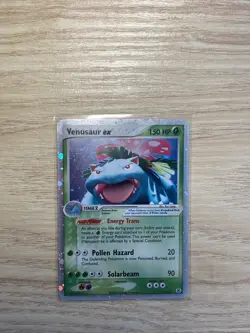 Venusaur ex 112/112 Holo Rare EX Fire Red & Leaf Green Pokemon Card NM 💎🔥 - Image 1