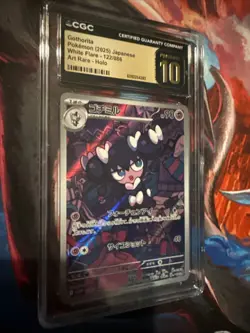 Gothorita 122/86 Japanese Pokemon TCG White Flare Art Rare Holo CGC Pristine 10 - Image 3