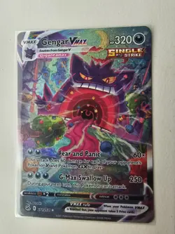 Gengar VMAX Alt Art Fusion Strike Rare 271/264 Pokemon TCG NM - Image 1