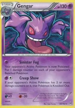 Gengar [Holo] #60 Pokemon BREAKthrough - Image 1