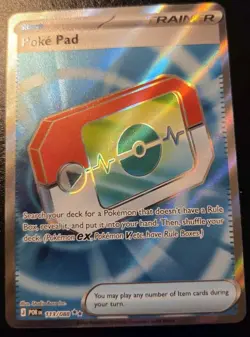 Poke Pad 113/088 Full Art Ultra Rare Mega Evolution: Perfect Order Pokemon TCG - Image 1