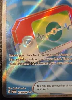 Poke Pad 113/088 Full Art Ultra Rare Mega Evolution: Perfect Order Pokemon TCG - Image 4
