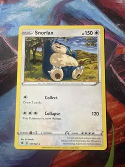 Snorlax #141 Pokemon Rebel Clash - Image 1