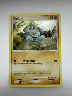 Pokemon TCG - Riolu 8/17 - POP Series 6 - Holo Rare - Image 1