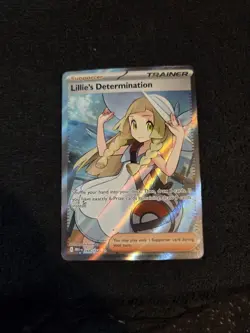 Lillie's Determination - 169/132 - Pokemon Mega Evolution Ultra Rare NM - Image 1