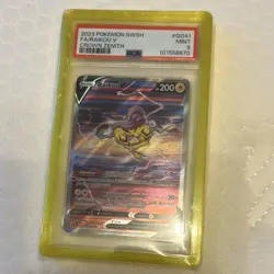 The Pokemon Company Raikou V GG41 Crown Zenith Galarian Gallery Holo PSA 9 - Image 1