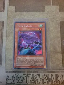 YUGIOH YATA-GARASU LOD-000 SECRET 1ST ED NM/VLP 1996 - Image 1