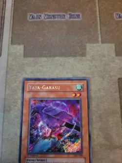 YUGIOH YATA-GARASU LOD-000 SECRET 1ST ED NM/VLP 1996 - Image 3