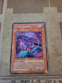 YUGIOH YATA-GARASU LOD-000 SECRET 1ST ED NM/VLP 1996 - Image 4