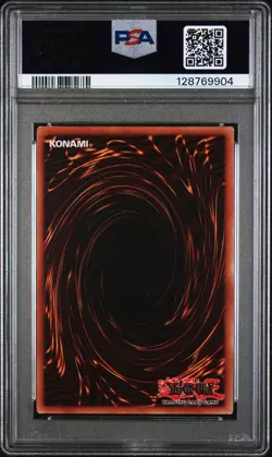 2002 YU-GI-OH! STARTER DECK: YUGI #006 DARK MAGICIAN PSA 8 - Image 2