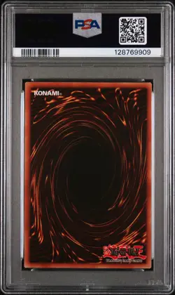 2002 YU-GI-OH! STARTER DECK: YUGI #006 DARK MAGICIAN PSA 8 - Image 2