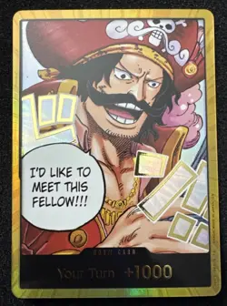 DON !! Card OP13 Gol D. Roger (Carrying on His Will) ONE PIECE English - Image 1